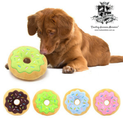 Doggie Doughnut Soft Toy