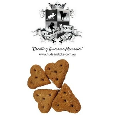 Little Love Heart Molasses Horse Treat Cookies